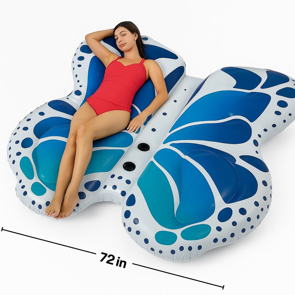 Swimline Giant Butterfly Lounge – Inflatable Pool Float
